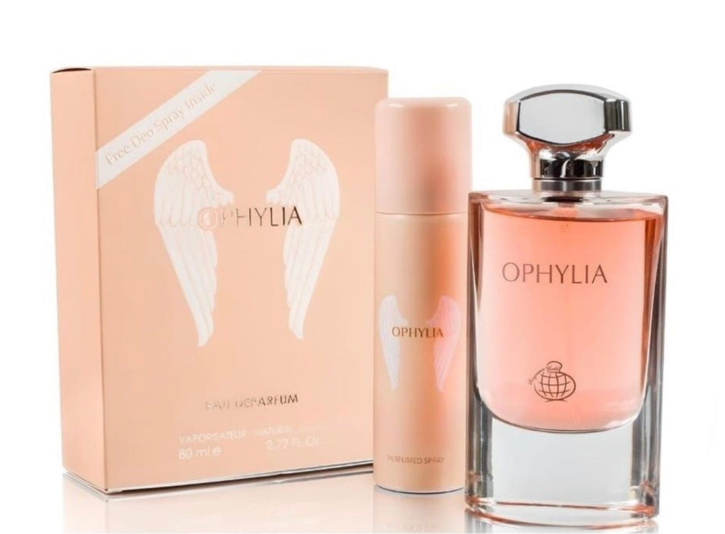 OPHYLIA Eau De Parfum For Women – 80ml + Free Deo Spray