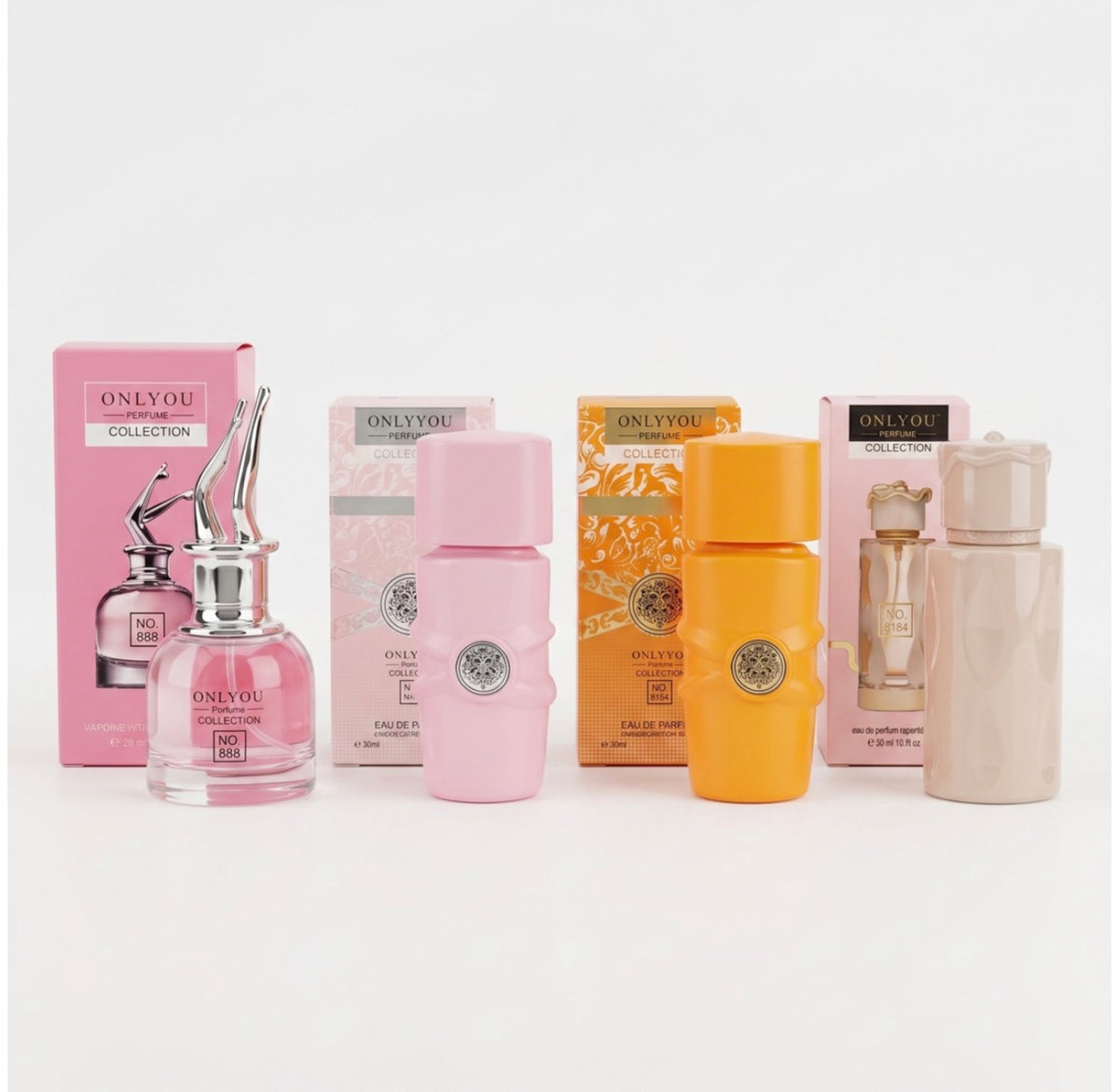 ONLYYOU Collection 4-in-1 Mini Perfume Set For Women – 30ml x 4