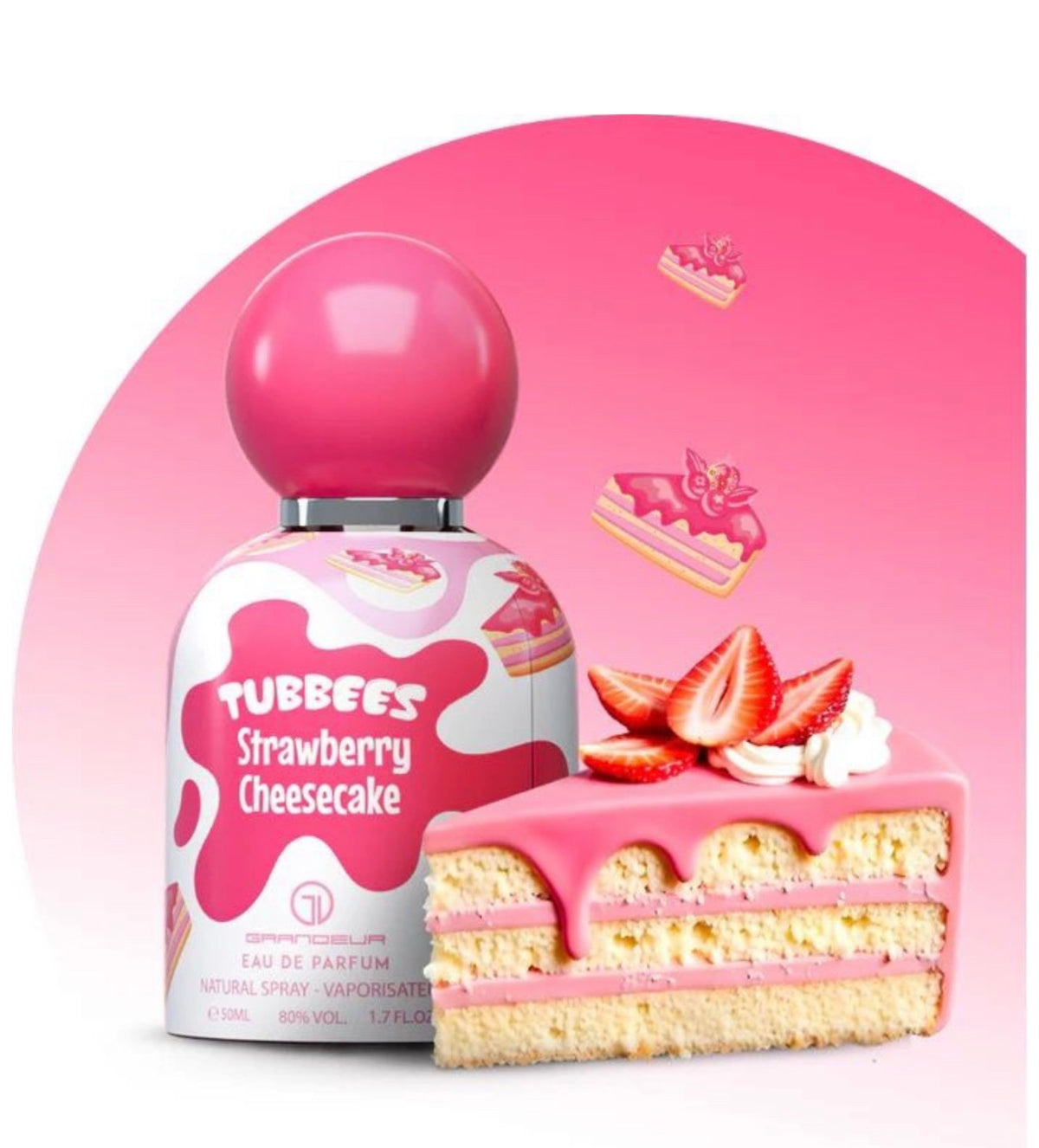 TUBBEES Strawberry Cheesecake – 50ml EDP