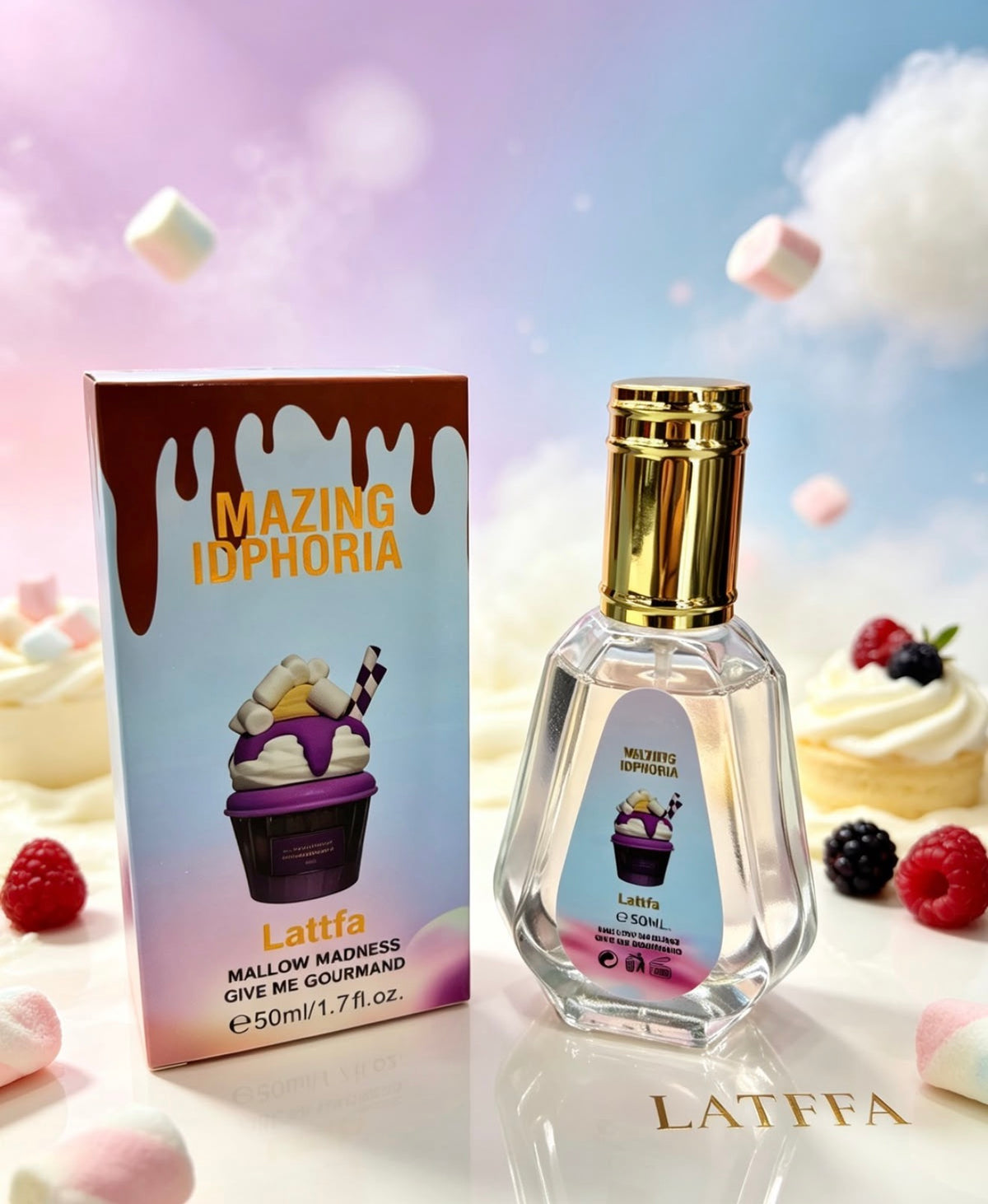 Lattafa Mazing Idphoria - Mallow Madness Give Me Gourmand - 50ml EDP