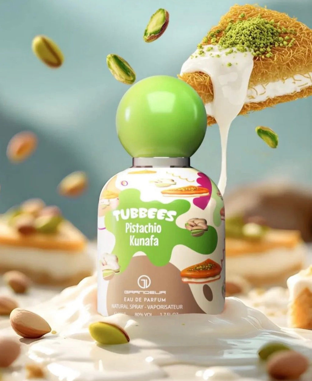 TUBBEES Pistachio Kunafa Eau Da Parfum - 50ml